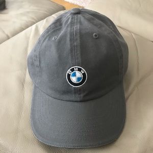 BMW Gray Cotton Baseball Hat